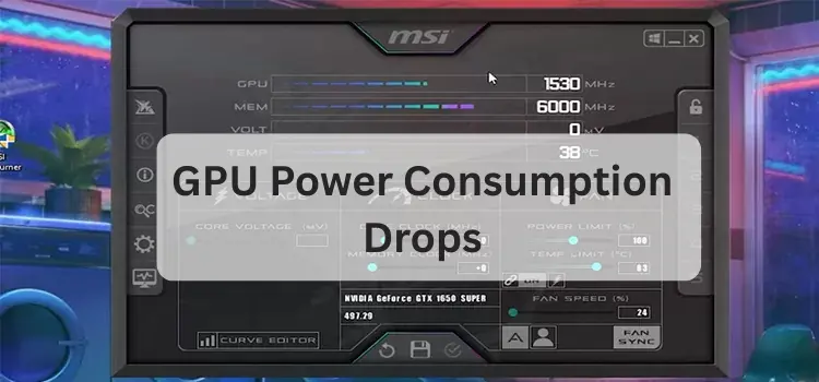 GPU Power Consumption Drops