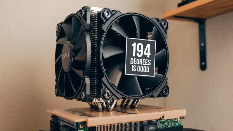 GPU 194 Degrees Is Good