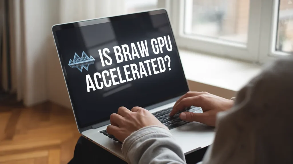 Is BRAW GPU Accelerated?