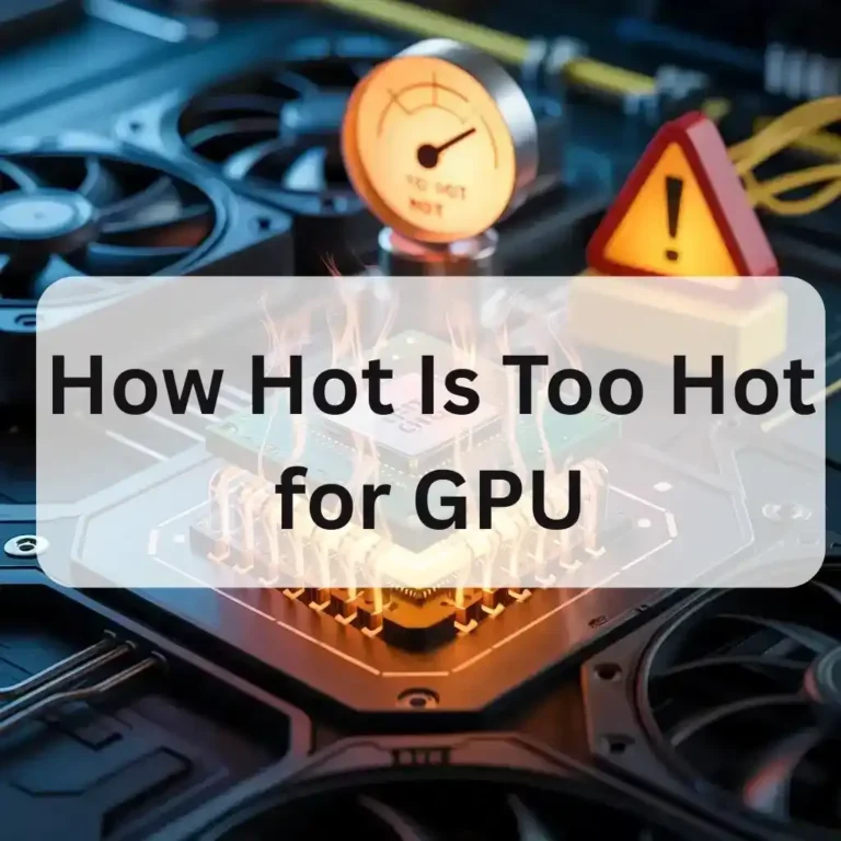 How Hot Is Too Hot for GPU