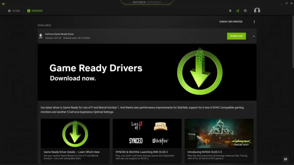 NVIDIA GeForce Experience