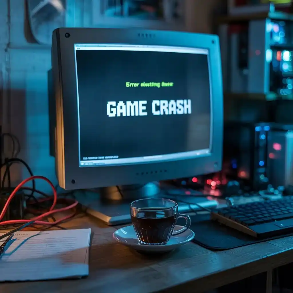 The game crashes or the PC shuts down without warning.