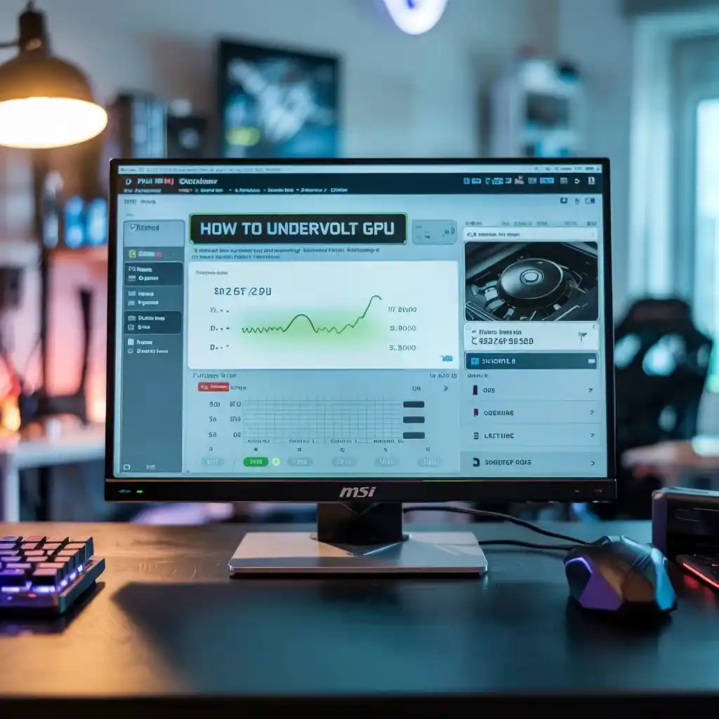 How to Undervolt GPU with MSI Afterburner: