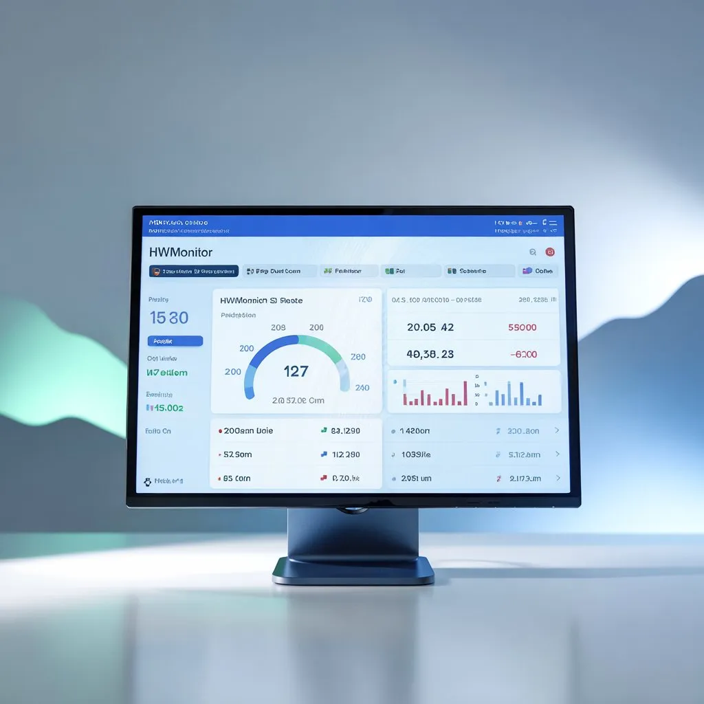 HWMonitor or GPU-Z