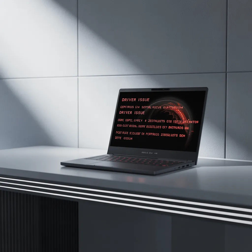ROG Zephyrus G14 GA401QM Driver Issue