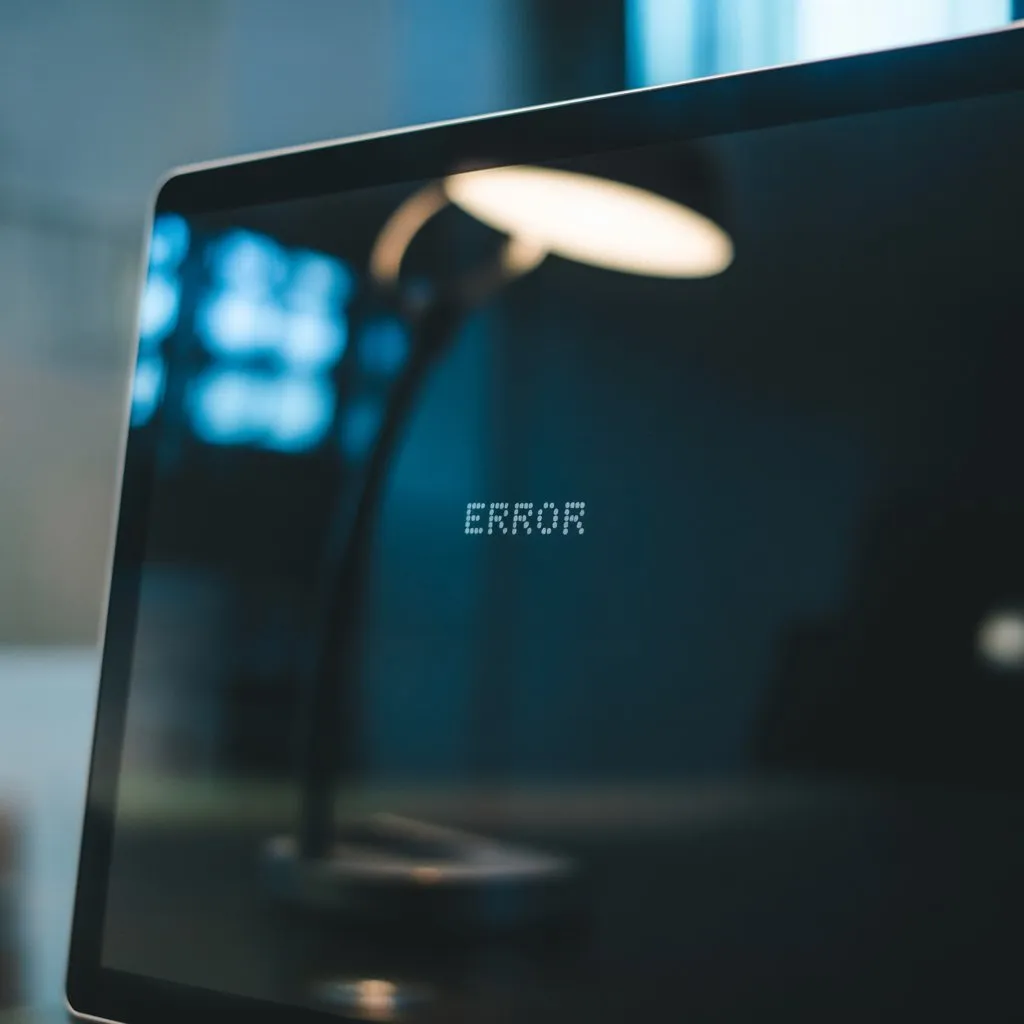 The screen looks black or blank after startup