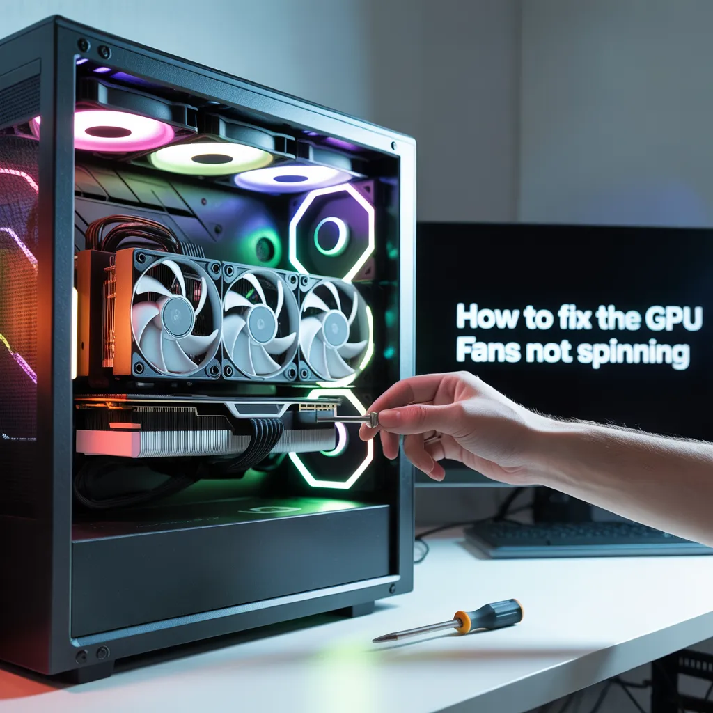 How to Fix the GPU Fans Not Spinning Problem